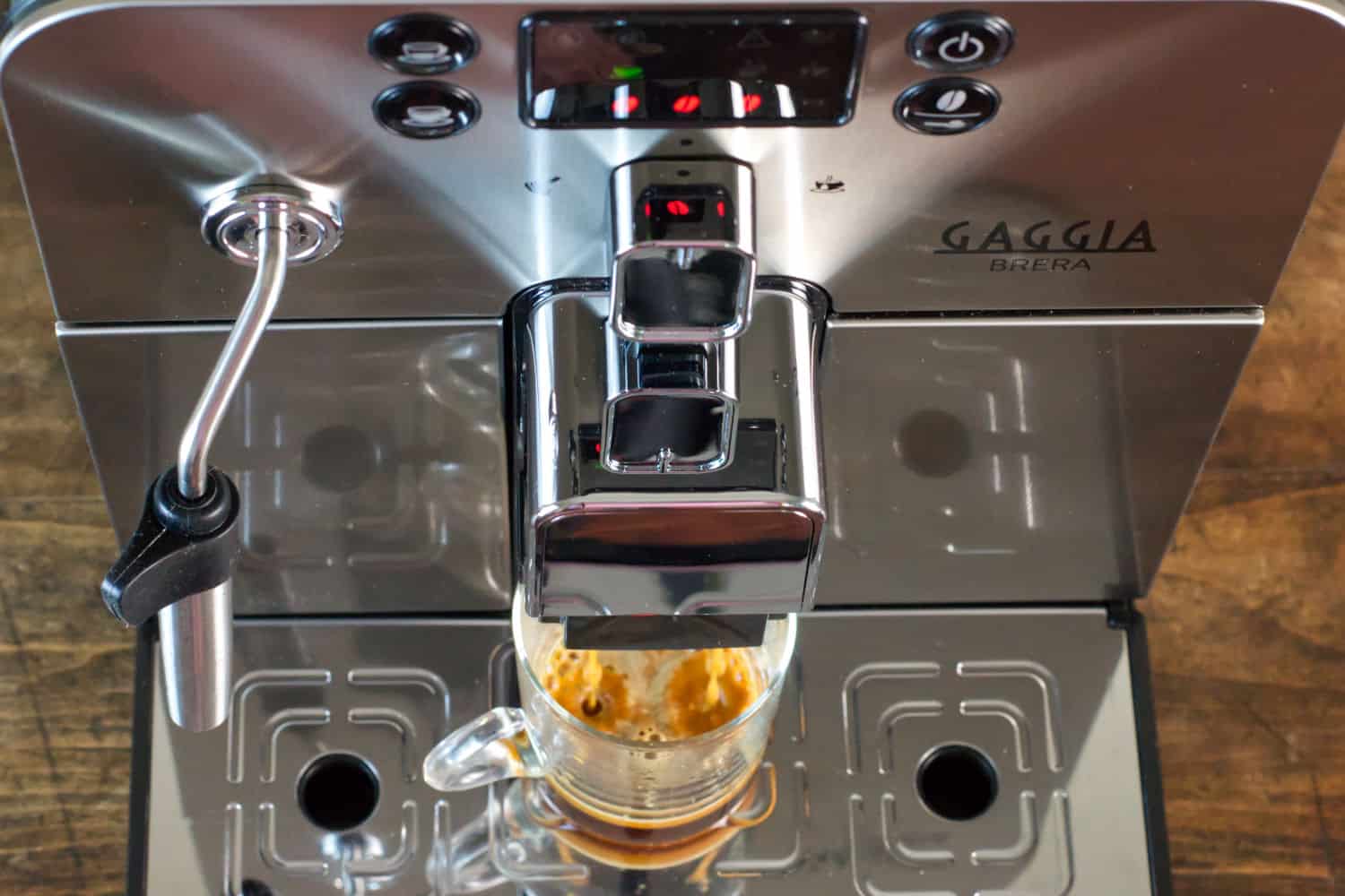 Gaggia Classic LED Light to get better espresso