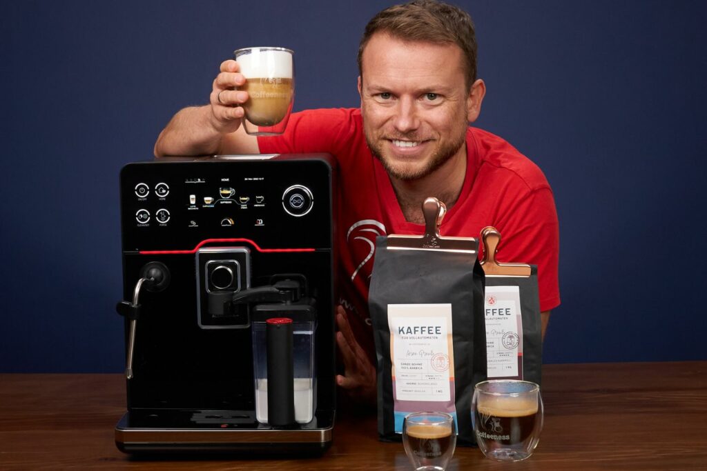Gaggia Accademia Uebersicht mit Arne.