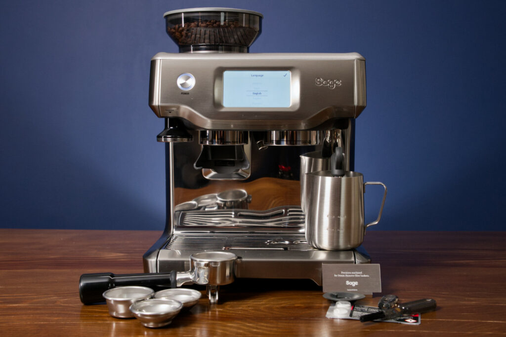 CAFETERA SUPERAUTOMATICA SAGE SES875BSS BARISTA EXPRESS MOLINILLO