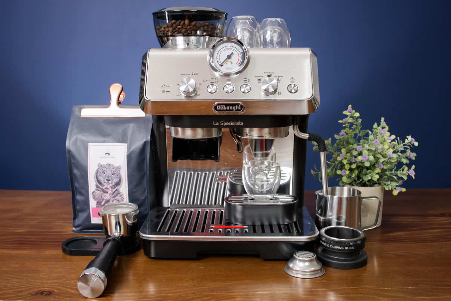 Máquina De Café Espresso La Specialista Delonghi Acero - USA