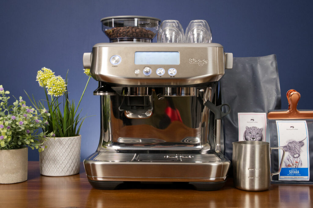 54mm Espresso Tamper Voor Sage/Breville - Veerbelast Met Houten Handvat, Verstelbare Diepte, Perfecte Pasvorm