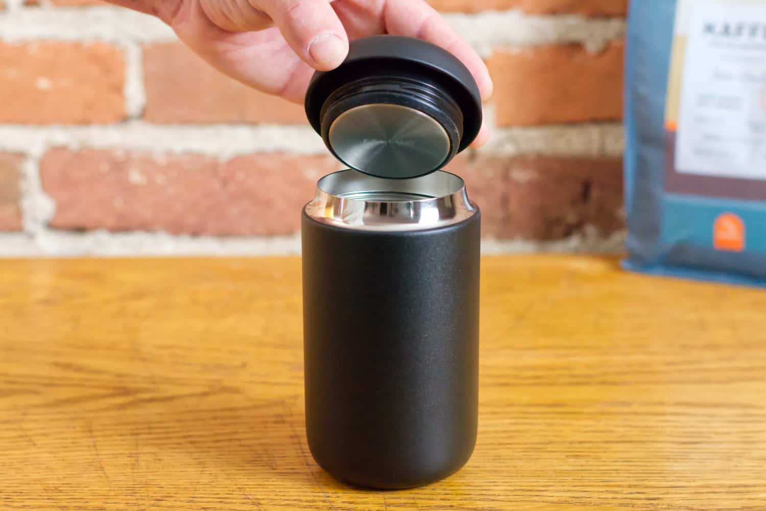 FELLOW Ceramic Coated Thermos + 2 Lid Options