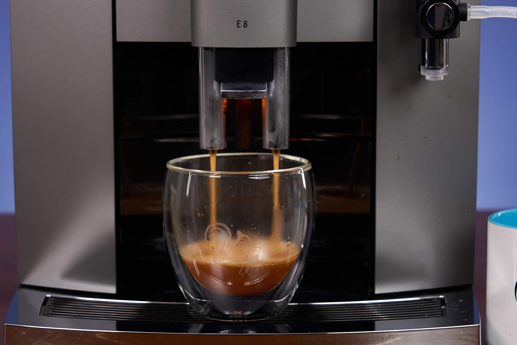 Jura E8 EC Spout Height