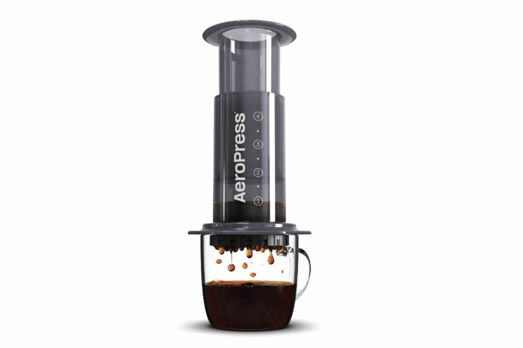 The original AeroPress Coffee Maker.