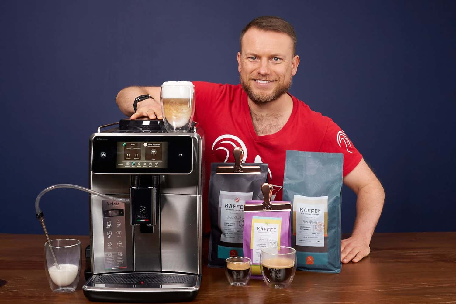 Arne presenteert de Saeco Xelsis Deluxe