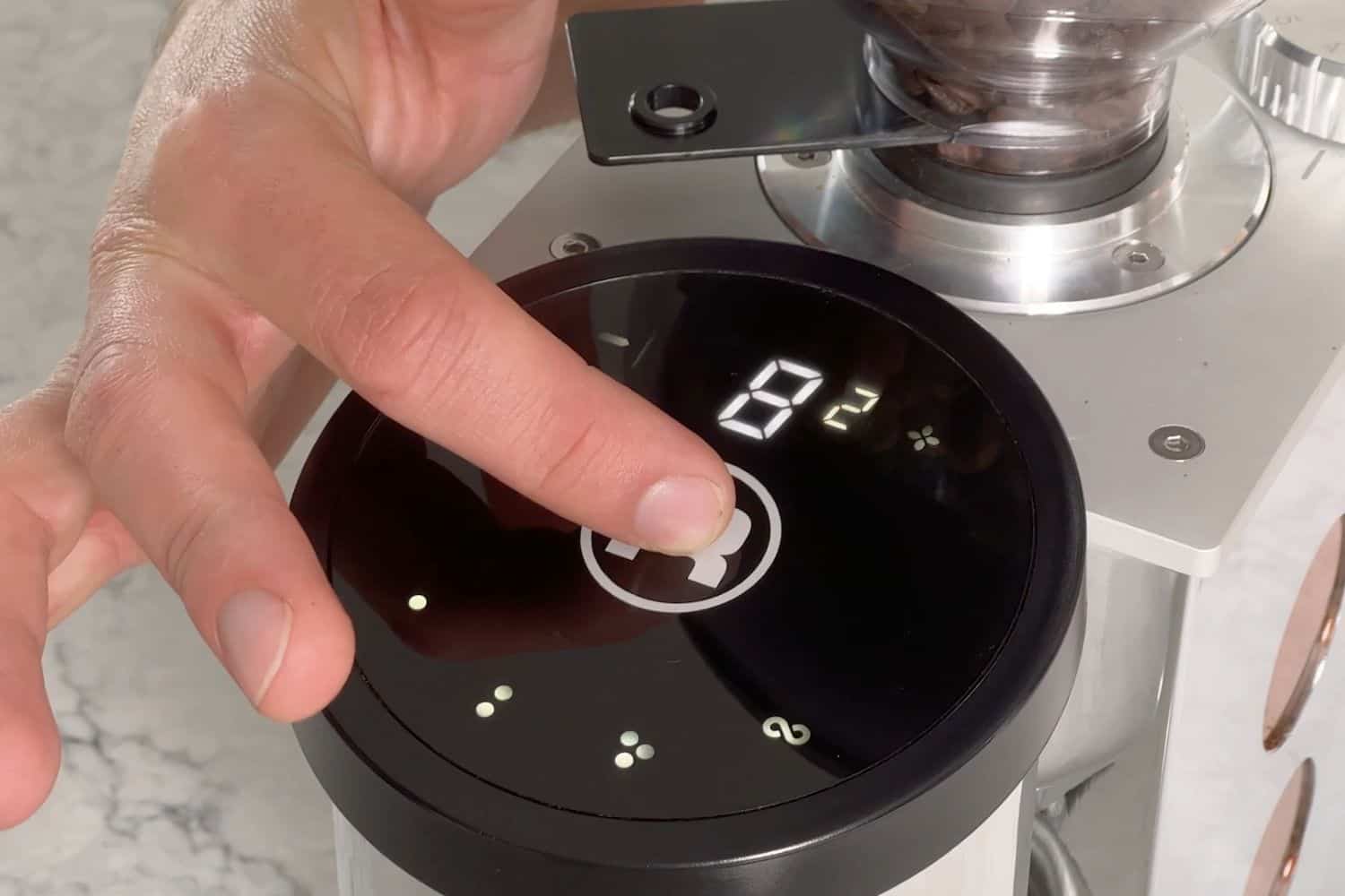 Rocket Grinder Faustino 3.1 User Interface