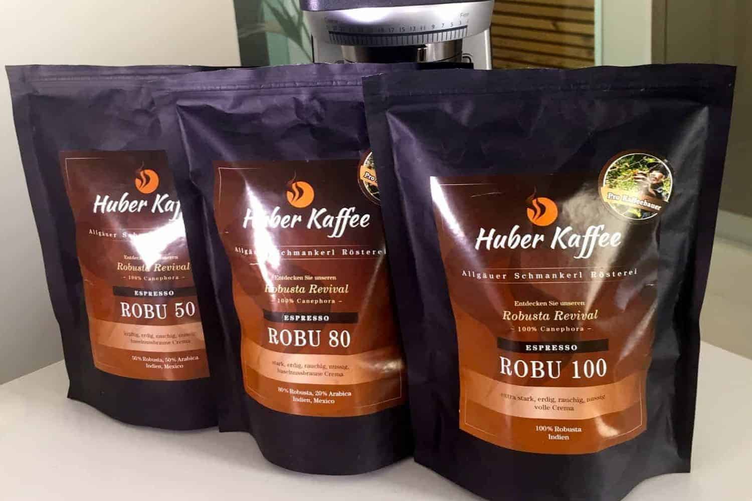 Huber Kaffeebohne Test