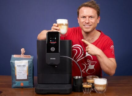 Arne demonstreert de Nivona 8101