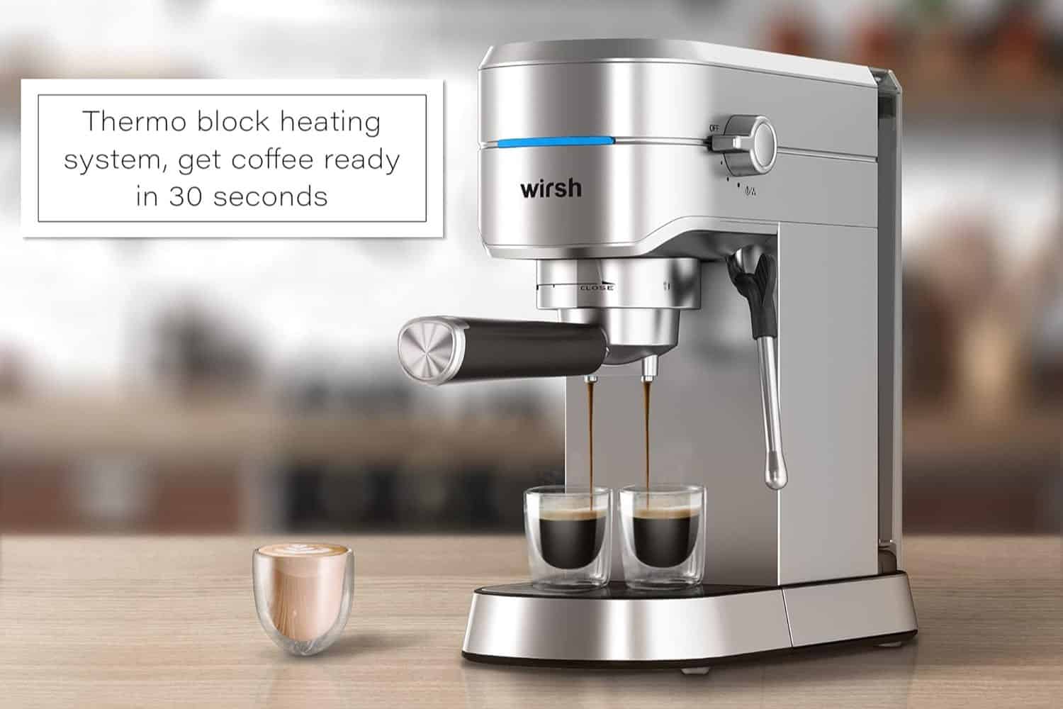 Wirsh Espresso Machine Use