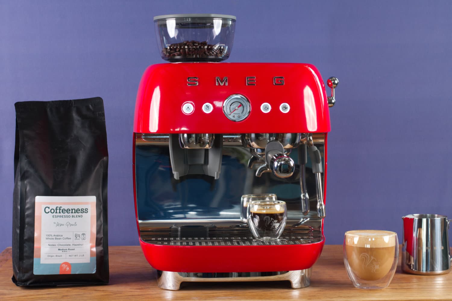 SMEG Semi-Automatic Espresso Machine