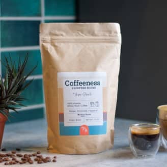 Coffeeness Espresso blend square 12 oz