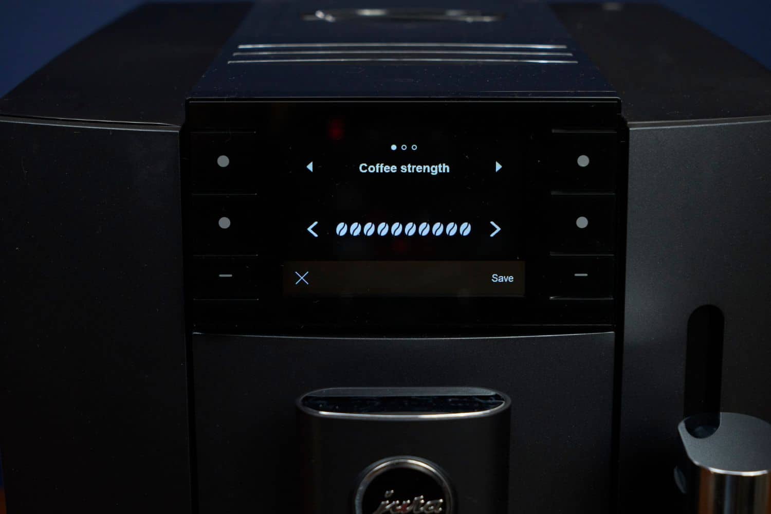 Jura E8 ED Kaffeestärke optimieren