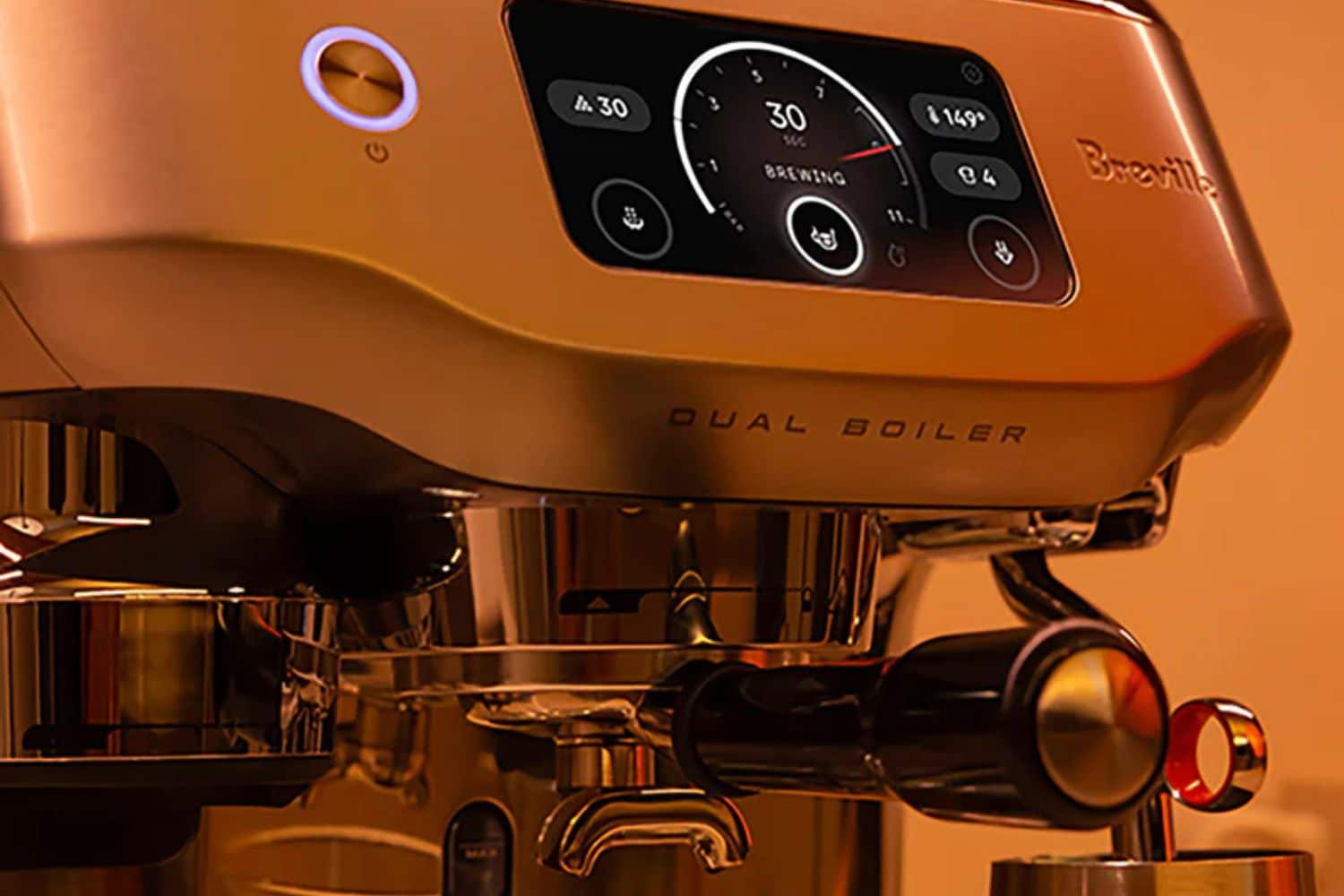 Breville Oracle Dual Boiler Interface