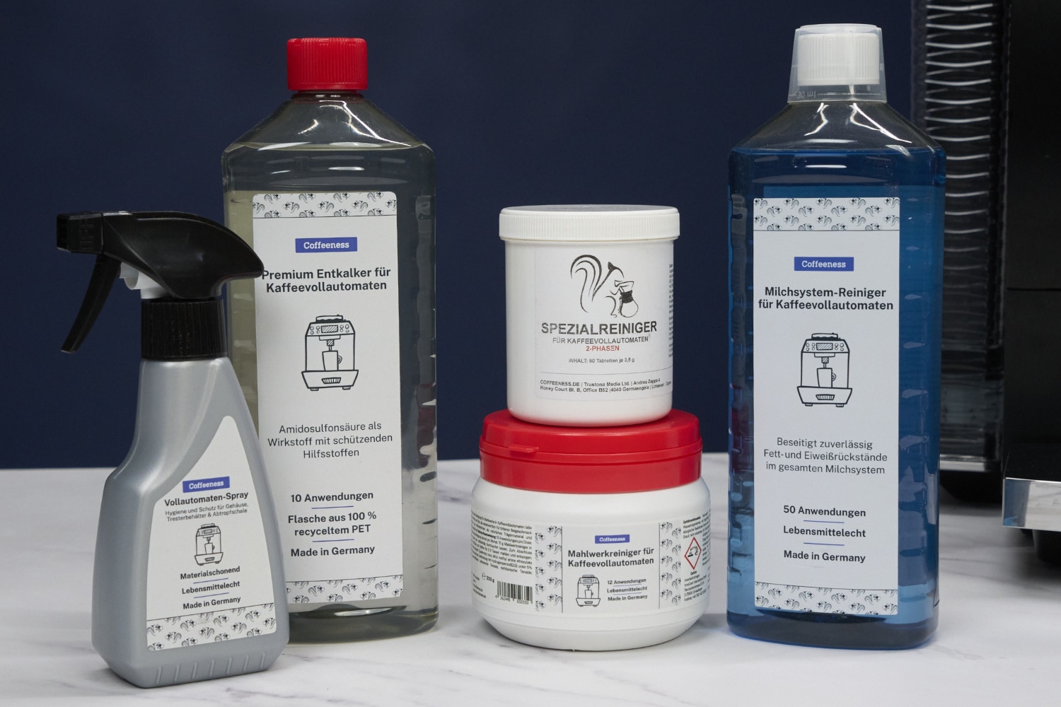 Spezial-Reiniger & Entkalker – Coffeeness