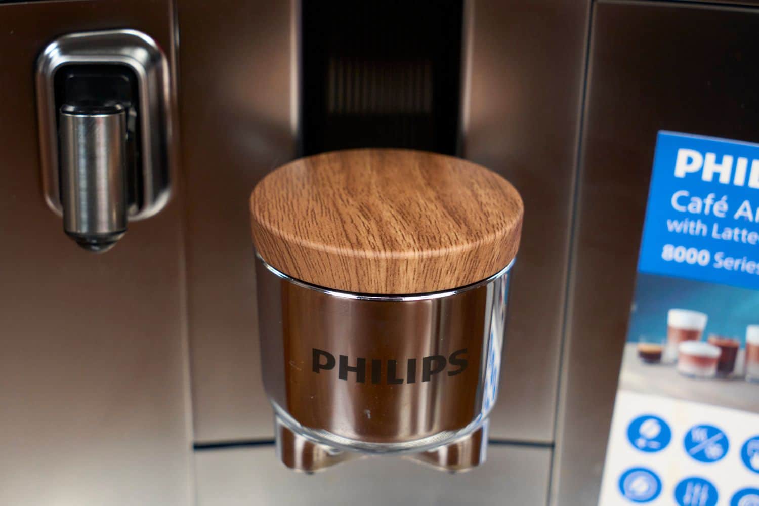 Philips Cafe Aromis Holzelement