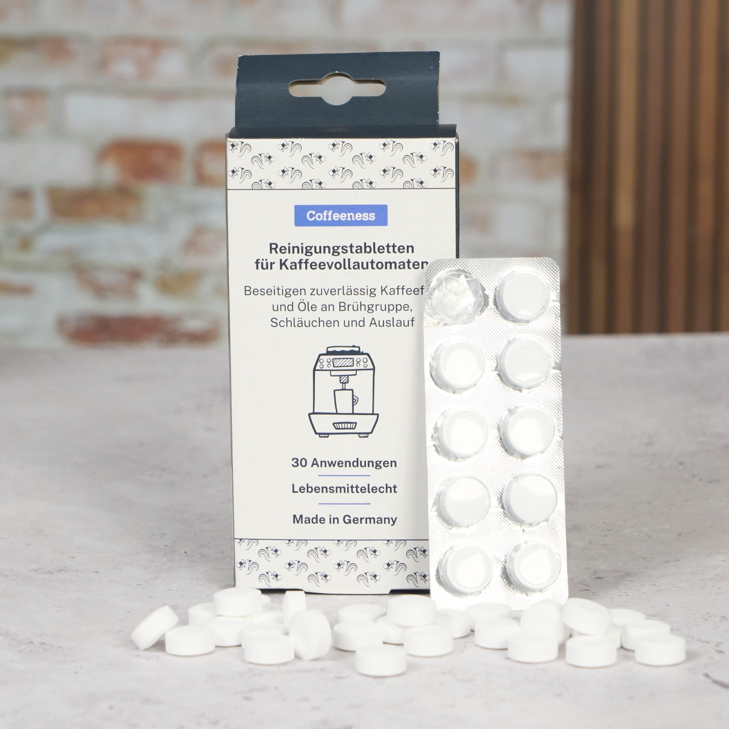 Reinigungstabletten für Kaffeevollautomaten