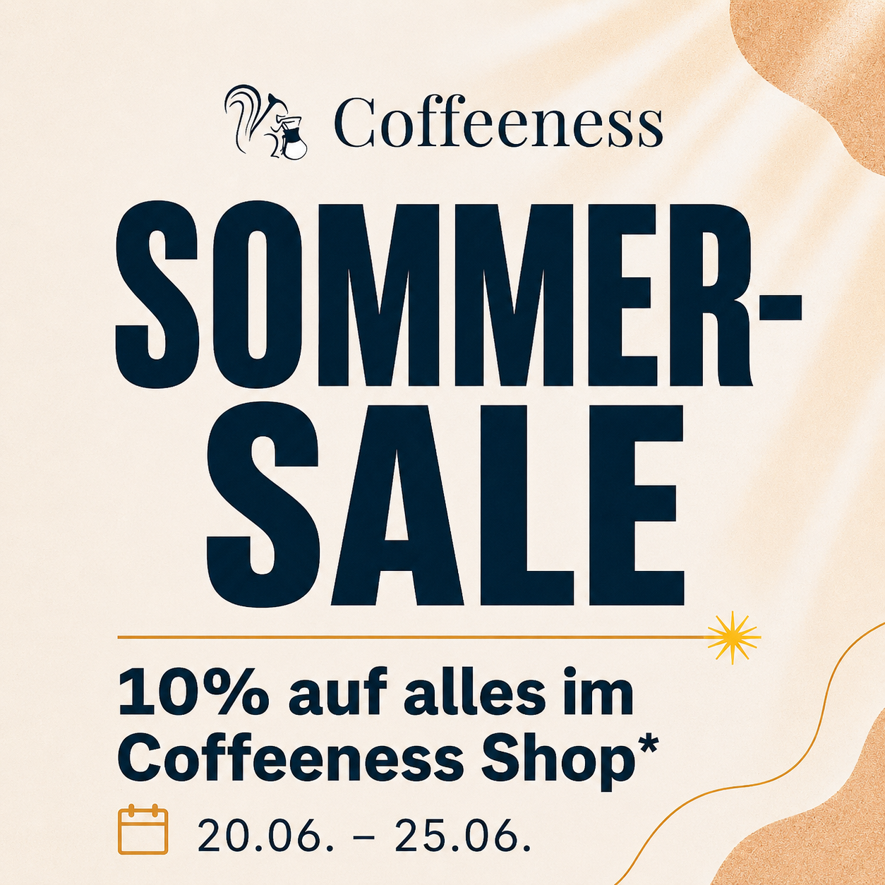 Coffeeness Sommer-Sale