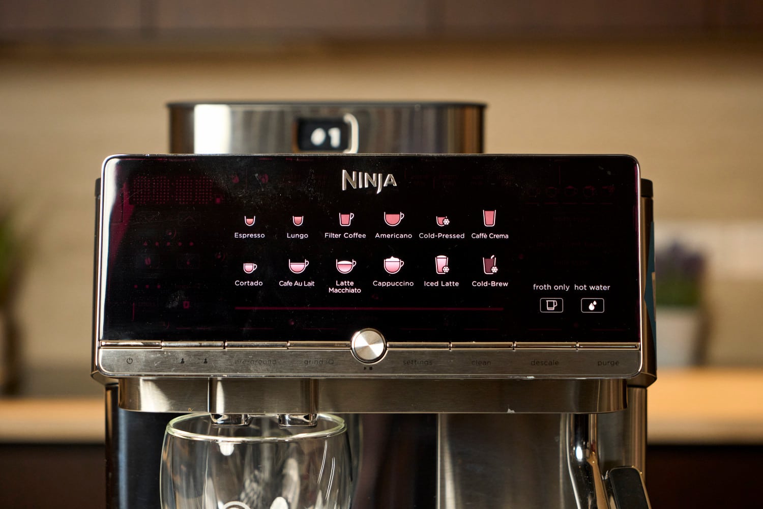 Ninja Autobarista Pro User Interface